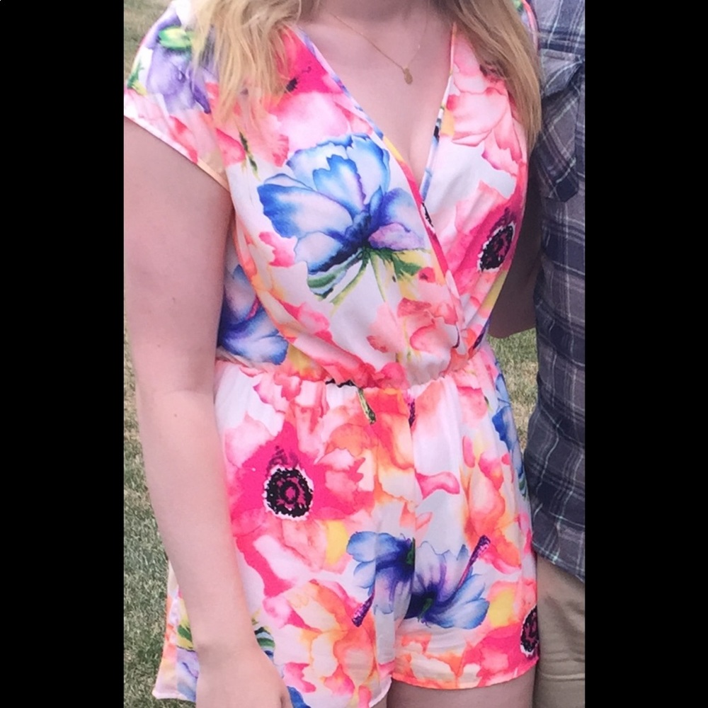 Floral romper